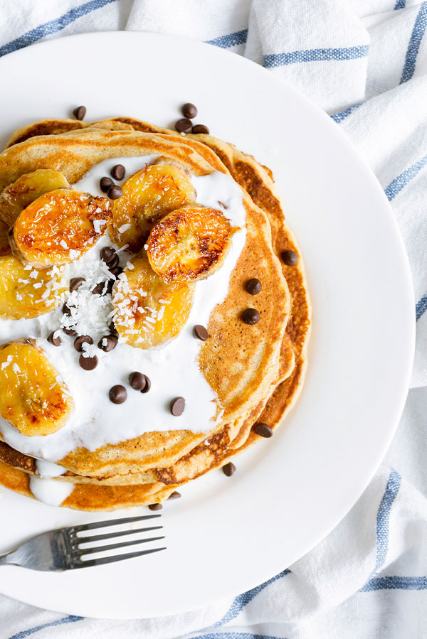 Pancake Proteici alla Banana: snack sano ed energetico